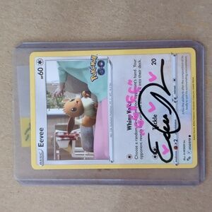Pokémon trading card Eevee
